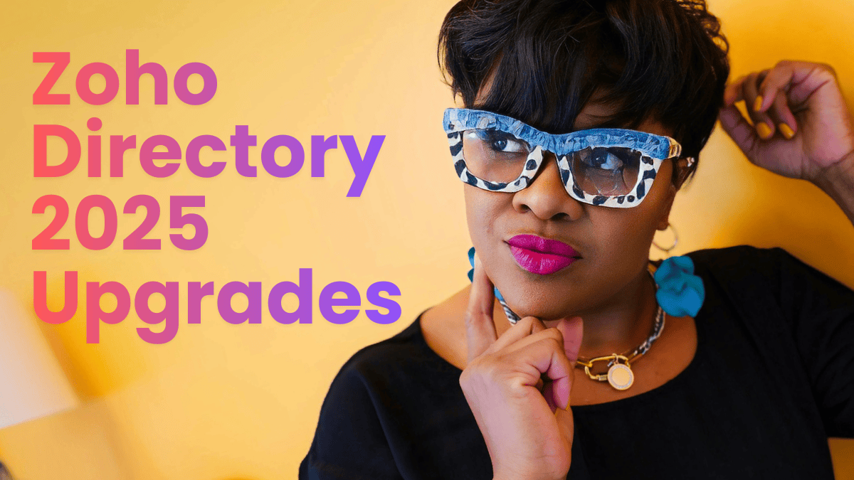 Zoho Directory Update 2025